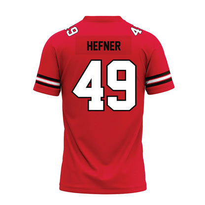 Lamar - NCAA Football : Jacob Hefner - Premium Football Jersey-1