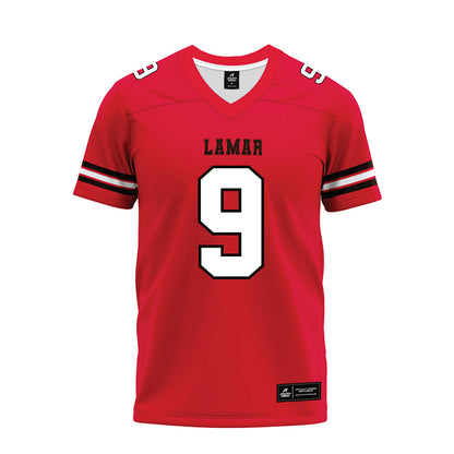 Lamar - NCAA Football : Kamron Hall - Premium Football Jersey-0