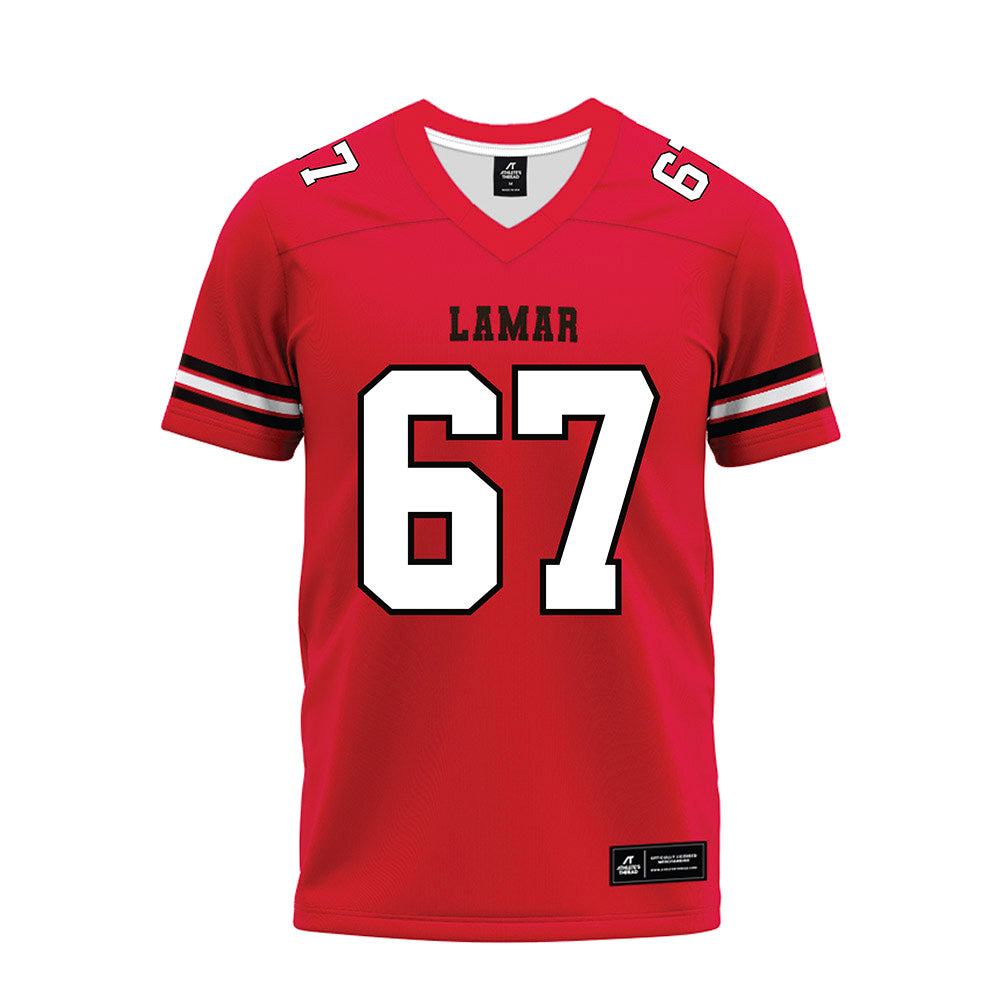Lamar - NCAA Football : Marcus Harbert - Premium Football Jersey-0