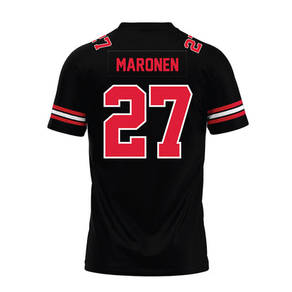 Lamar - NCAA Football : Jaden Maronen - Black Premium Football Jersey-1
