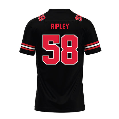 Lamar - NCAA Football : Elias Ripley - Black Premium Football Jersey-1