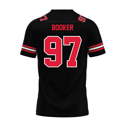 Lamar - NCAA Football : Christian Booker - Black Premium Football Jersey-1