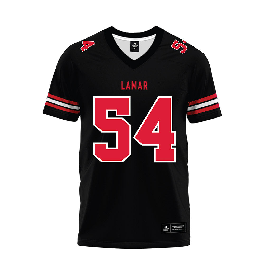 Lamar - NCAA Football : Lane Gilchrest - Black Premium Football Jersey