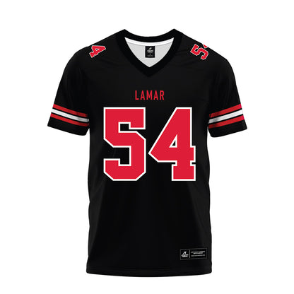 Lamar - NCAA Football : Lane Gilchrest - Black Premium Football Jersey