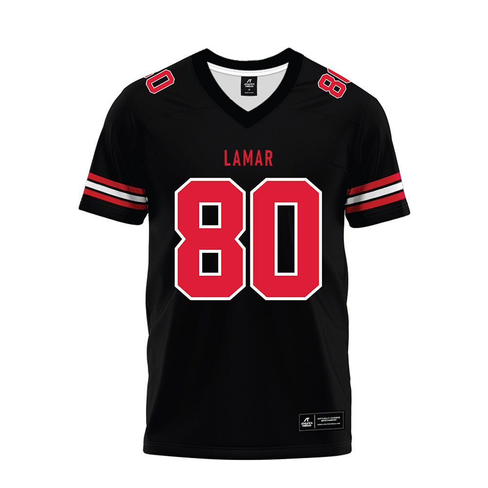 Lamar - NCAA Football : Nyir Jones - Black Premium Football Jersey-0