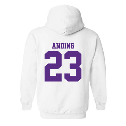 LSU - NCAA Football : Aidan Anding - Classic Shersey Hooded Sweatshirt-1
