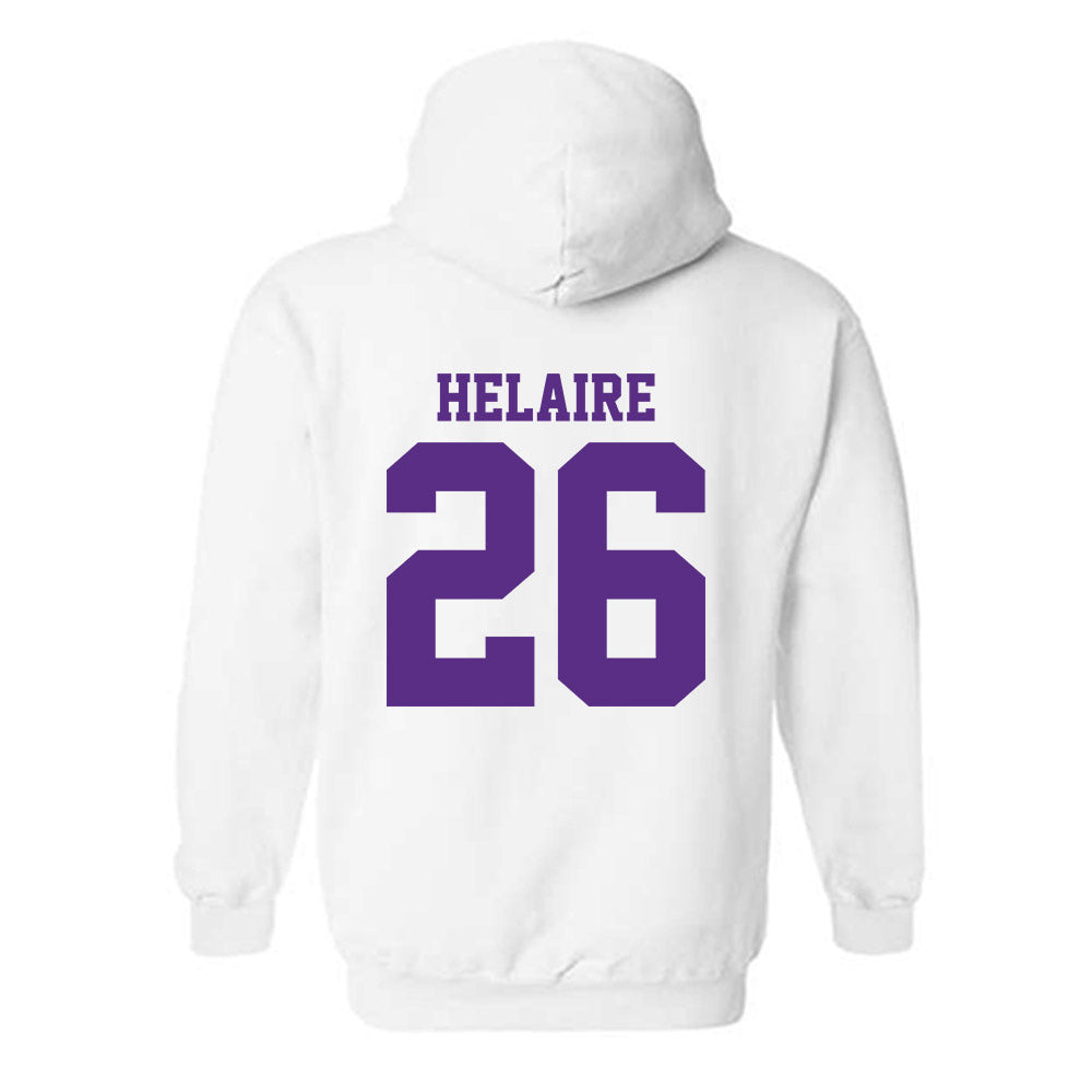 LSU - NCAA Football : Cowinn Helaire - Classic Shersey Hooded Sweatshirt