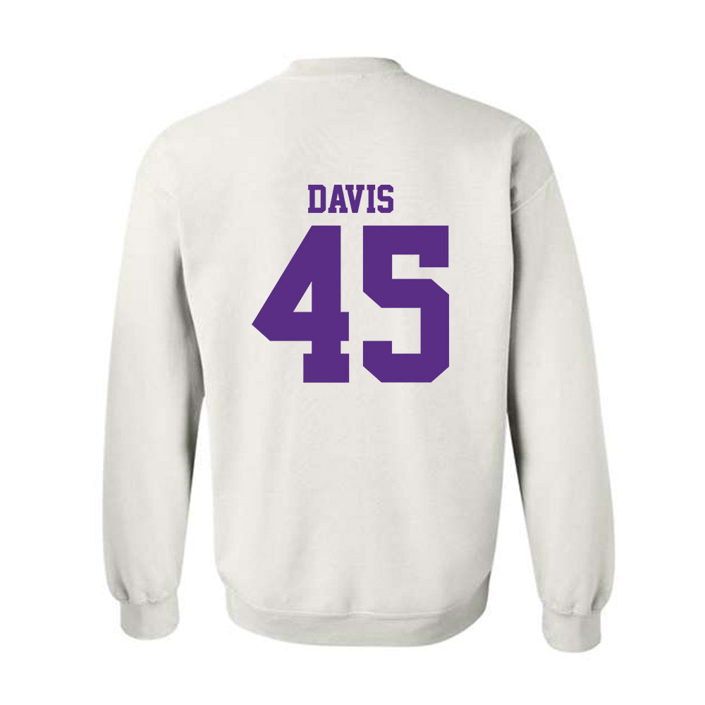 LSU - NCAA Football : Jake Davis - Classic Shersey Crewneck Sweatshirt