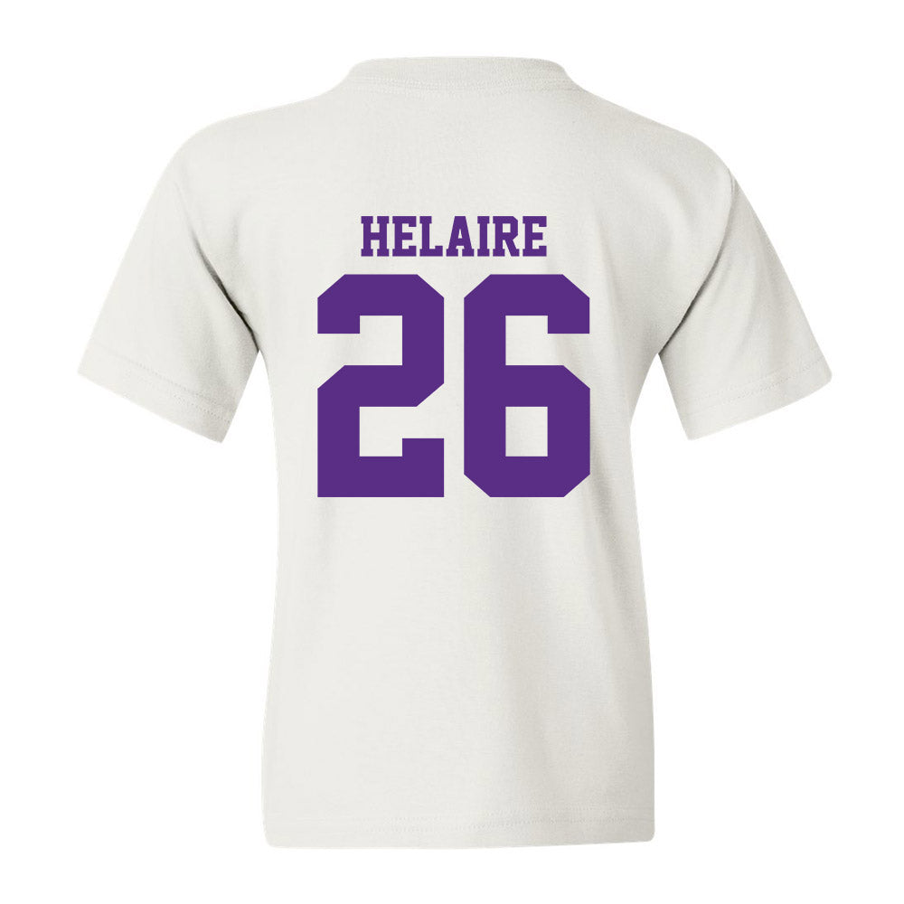 LSU - NCAA Football : Cowinn Helaire - Classic Shersey Youth T-Shirt