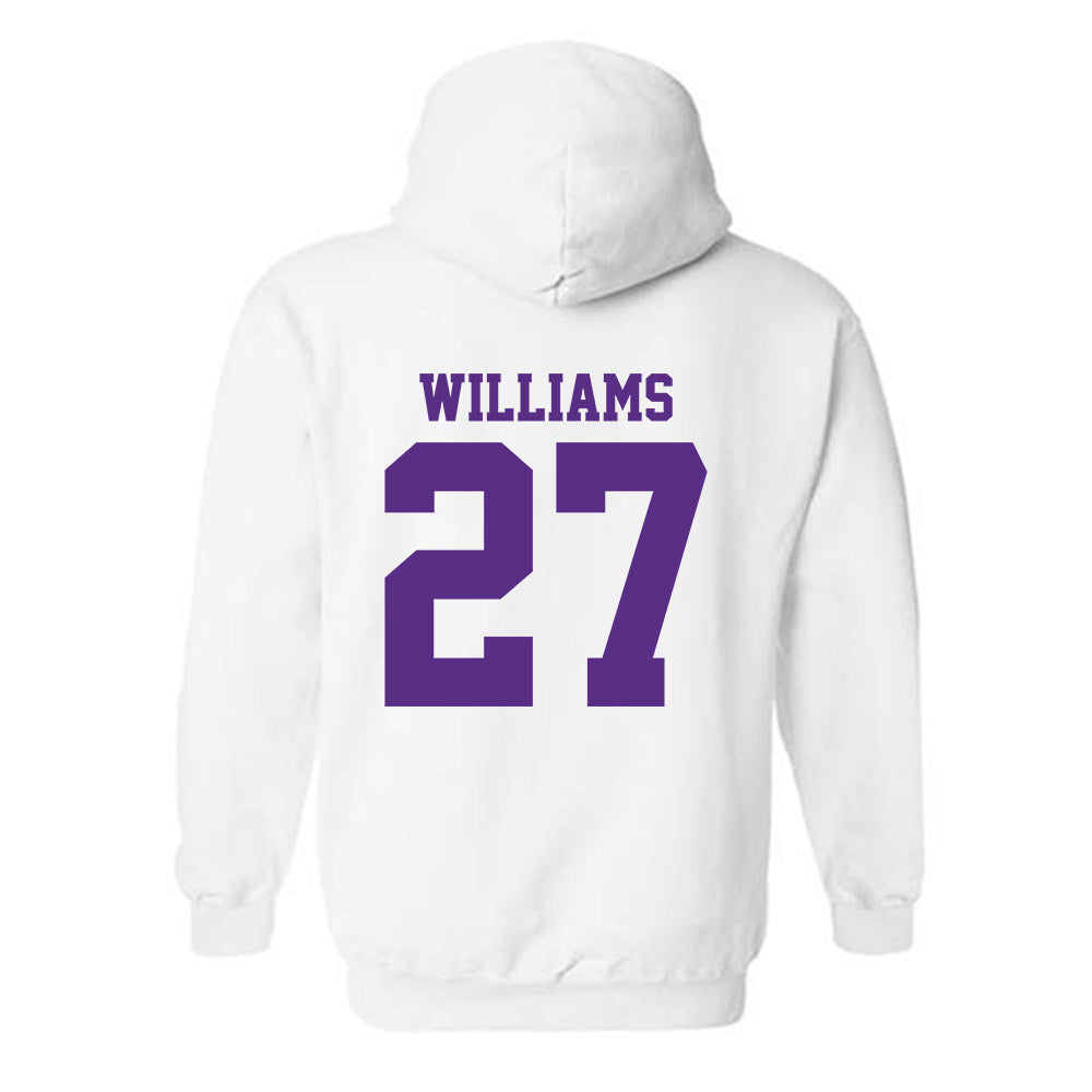 LSU - NCAA Football : Josh Williams - Classic Shersey Hooded Sweatshirt