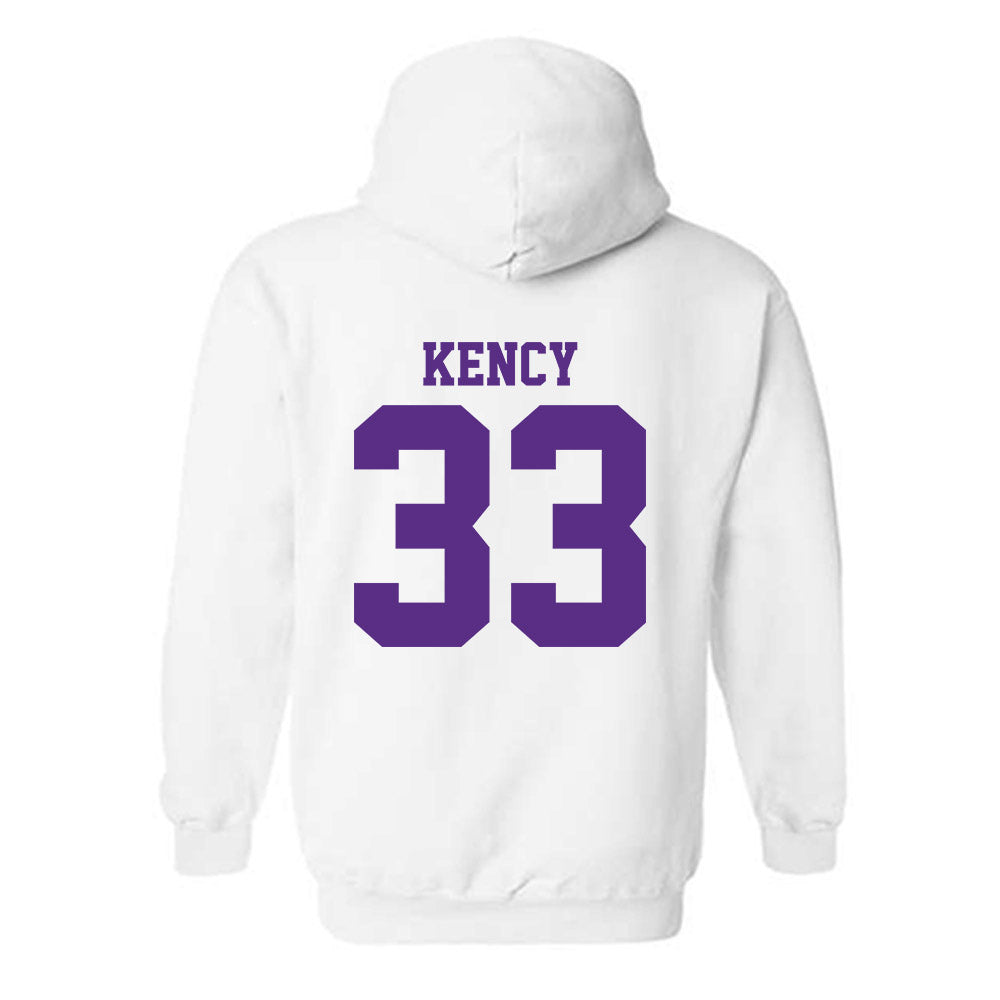 LSU - NCAA Football : David Kency - Classic Shersey Hooded Sweatshirt-1