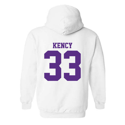 LSU - NCAA Football : David Kency - Classic Shersey Hooded Sweatshirt-1
