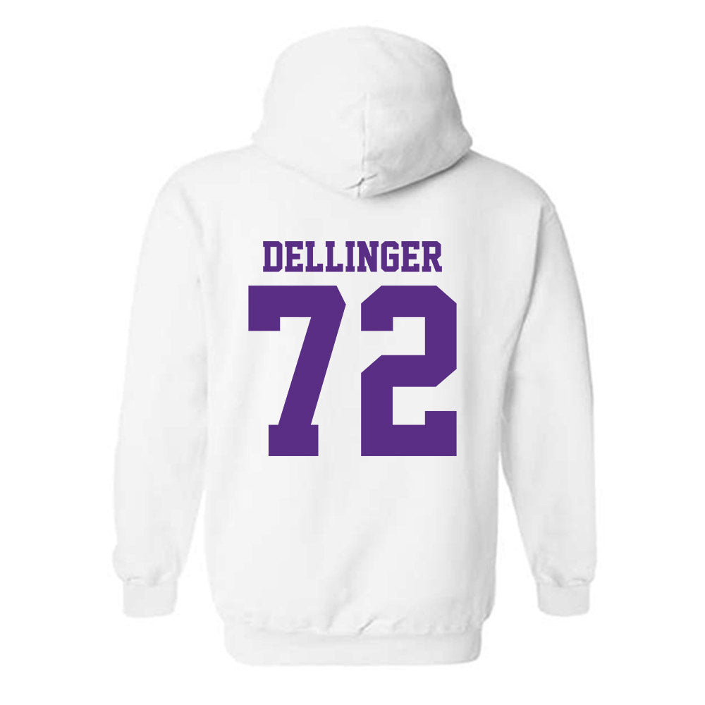 LSU - NCAA Football : Garrett Dellinger - Classic Shersey Hooded Sweatshirt