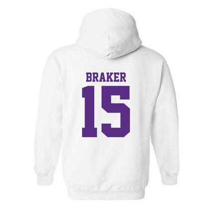 LSU - NCAA Football : Jaiden Braker - Classic Shersey Hooded Sweatshirt-1