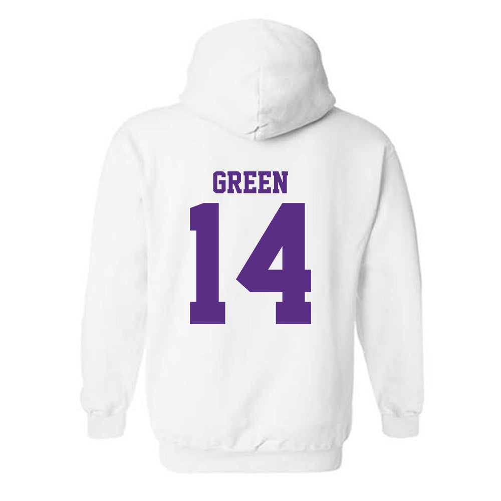 LSU - NCAA Football : Trey'Dez Green - Classic Shersey Hooded Sweatshirt