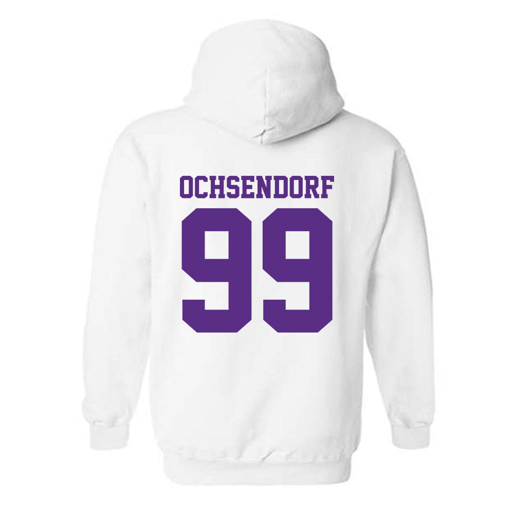 LSU - NCAA Football : Blake Ochsendorf - Classic Shersey Hooded Sweatshirt