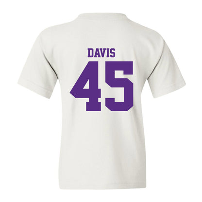 LSU - NCAA Football : Jake Davis - Classic Shersey Youth T-Shirt