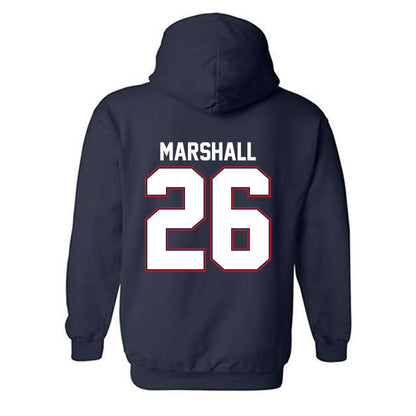 Liberty - NCAA Women's Lacrosse : Megan Marshall - Classic Shersey Hooded Sweatshirt-1