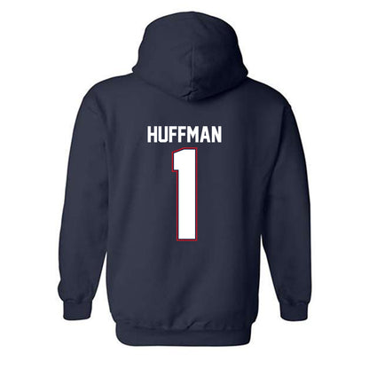 Liberty - NCAA Cheerleading : Liz Huffman - Classic Shersey Hooded Sweatshirt-1