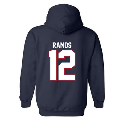Liberty - NCAA Men's Soccer : Jayden Ramos - Classic Shersey Hooded Sweatshirt-1
