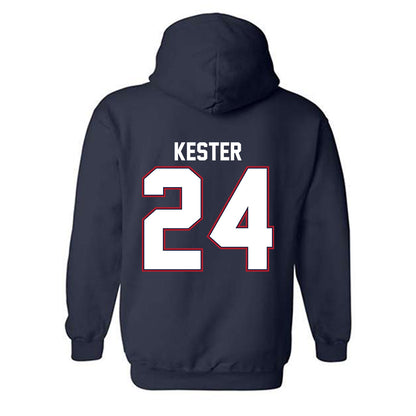 Liberty - NCAA Men's Basketball : Brady Kester - Classic Shersey Hooded Sweatshirt-1