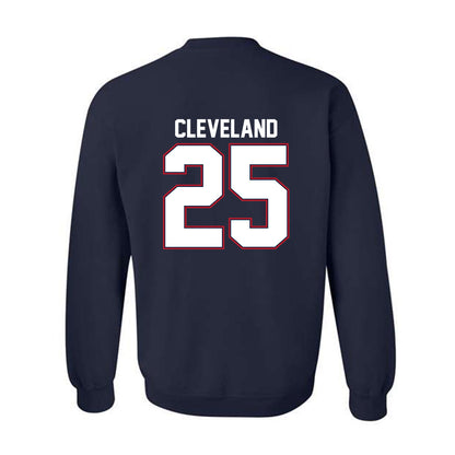 Liberty - NCAA Men's Basketball : Zach Cleveland - Classic Shersey Crewneck Sweatshirt-1