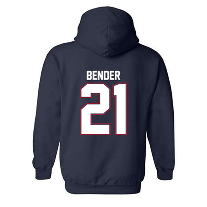 Liberty - NCAA Men's Soccer : Cade Bender - Classic Shersey Hooded Sweatshirt-1