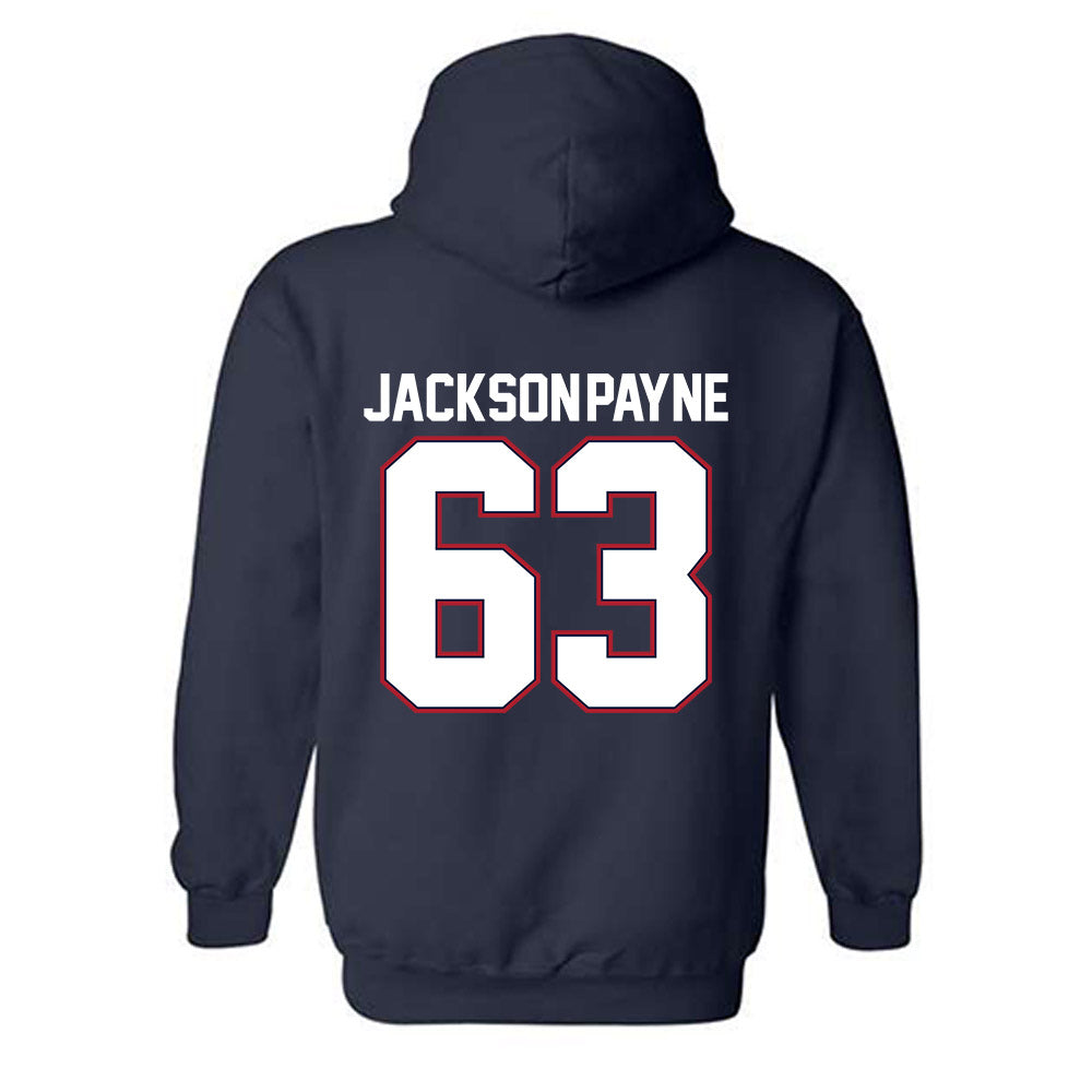 Liberty - NCAA Football : DaJyQuwan Jackson-Payne - Classic Shersey Hooded Sweatshirt-1