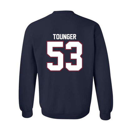 Liberty - NCAA Football : Nikodemus Tounger - Classic Shersey Crewneck Sweatshirt-1