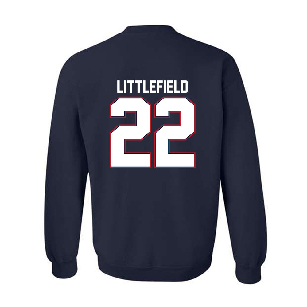 Liberty - NCAA Women's Volleyball : Molly Littlefield - Classic Shersey Crewneck Sweatshirt-1