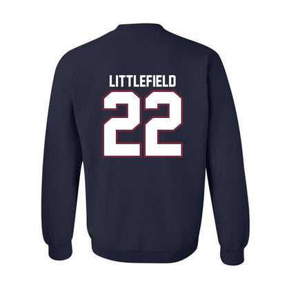 Liberty - NCAA Women's Volleyball : Molly Littlefield - Classic Shersey Crewneck Sweatshirt-1