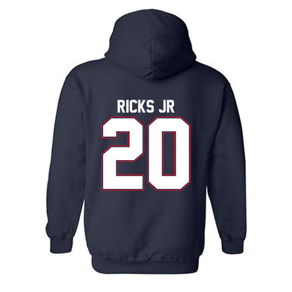 Liberty - NCAA Football : Dexter Ricks Jr - Classic Shersey Hooded Sweatshirt