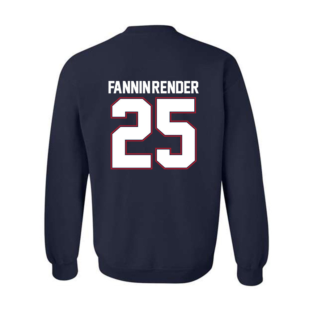 Liberty - NCAA Football : Malachi Fannin-Render - Classic Shersey Crewneck Sweatshirt-1