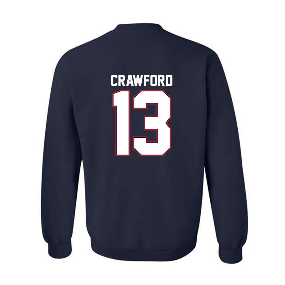 Liberty - NCAA Football : D'Wayne Crawford - Classic Shersey Crewneck Sweatshirt