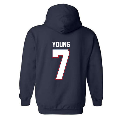 Liberty - NCAA Women's Lacrosse : Olivia Young - Classic Shersey Hooded Sweatshirt-1