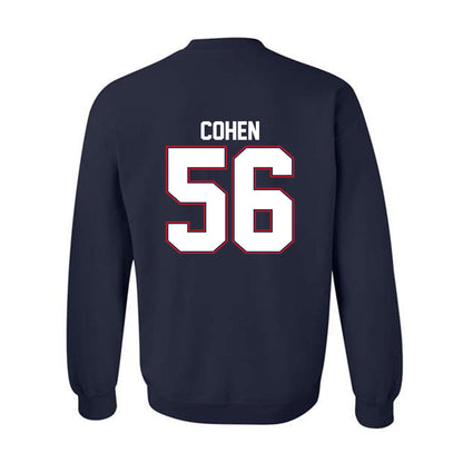 Liberty - NCAA Football : Samuel Cohen - Classic Shersey Crewneck Sweatshirt-1