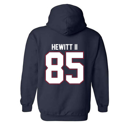 Liberty - NCAA Football : Connie Hewitt II - Classic Shersey Hooded Sweatshirt-1