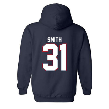 Liberty - NCAA Baseball : Kaleb Smith - Classic Shersey Hooded Sweatshirt-1