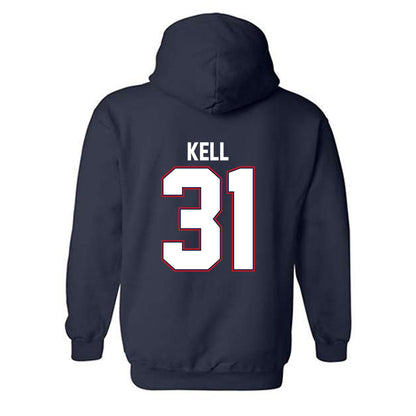 Liberty - NCAA Men's Soccer : Ethan Kell - Classic Shersey Hooded Sweatshirt-1