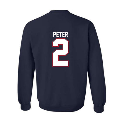 Liberty - NCAA Men's Basketball : Taelon Peter - Classic Shersey Crewneck Sweatshirt-1