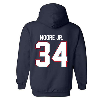Liberty - NCAA Football : Seneca Moore Jr. - Classic Shersey Hooded Sweatshirt-1