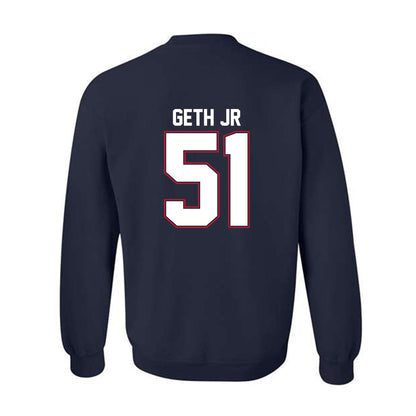 Liberty - NCAA Football : DJ Geth Jr - Classic Shersey Crewneck Sweatshirt-1
