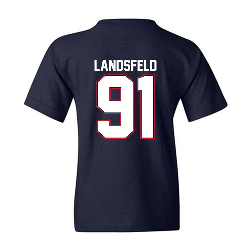 Liberty - NCAA Football : Marius Landsfeld - Classic Shersey Youth T-Shirt-1