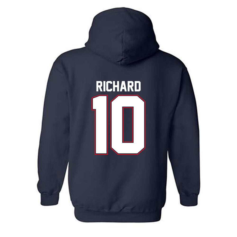 Liberty - NCAA Women's Field Hockey : Caroline Richard - Classic Shersey Hooded Sweatshirt-1