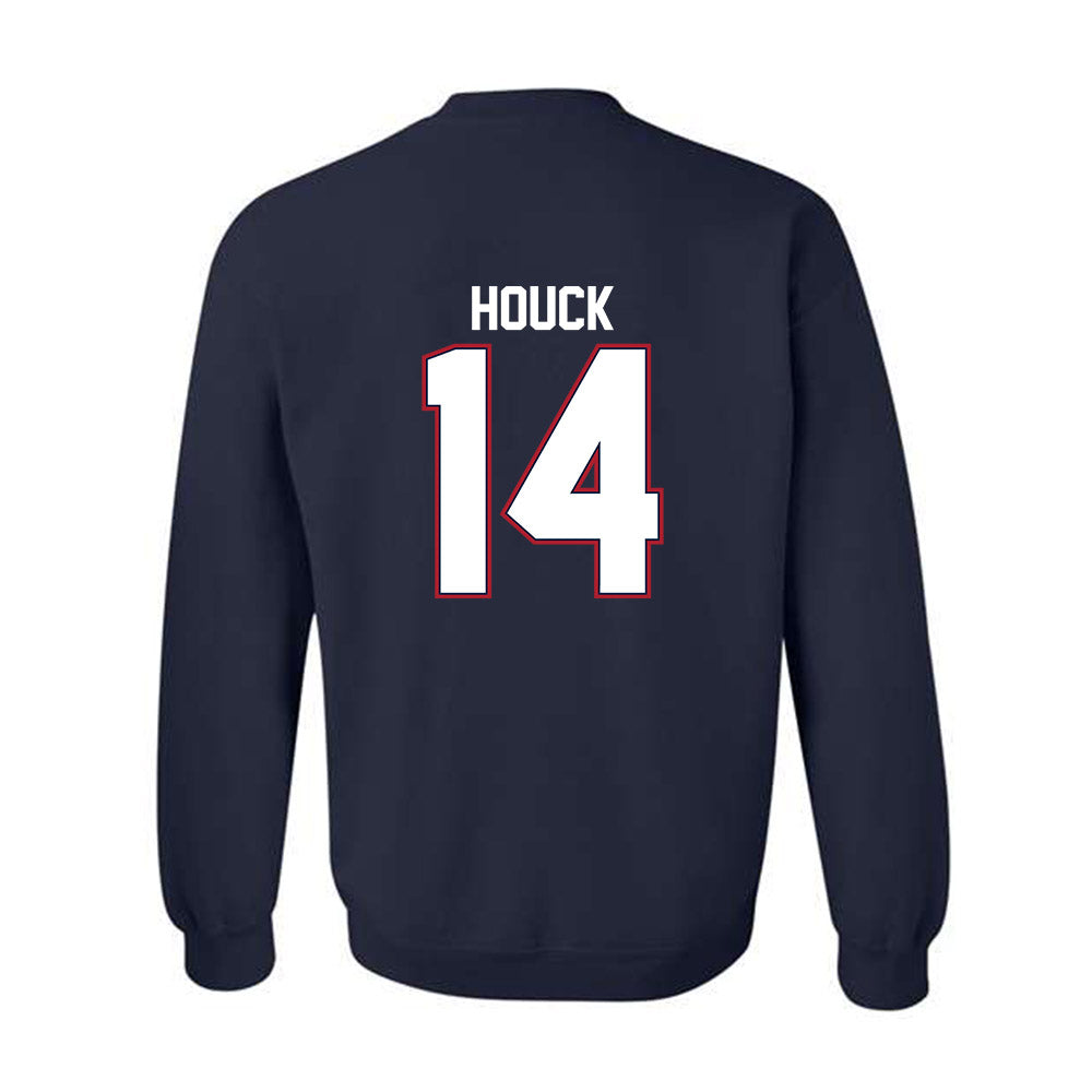 Liberty - NCAA Football : Ethan Houck - Classic Shersey Crewneck Sweatshirt-1