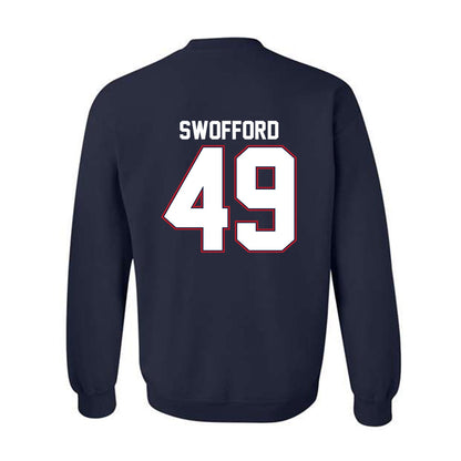 Liberty - NCAA Baseball : Easton Swofford - Classic Shersey Crewneck Sweatshirt-1