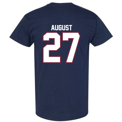 Liberty - NCAA Baseball : Tyler August - Classic Shersey T-Shirt-1