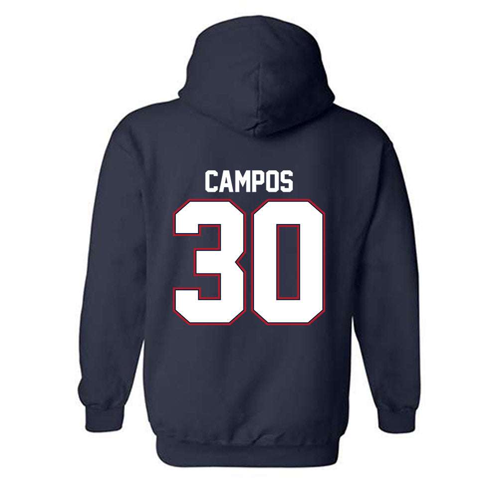 Liberty - NCAA Baseball : Joshua Campos - Classic Shersey Hooded Sweatshirt-1