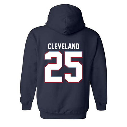 Liberty - NCAA Men's Basketball : Zach Cleveland - Classic Shersey Hooded Sweatshirt-1