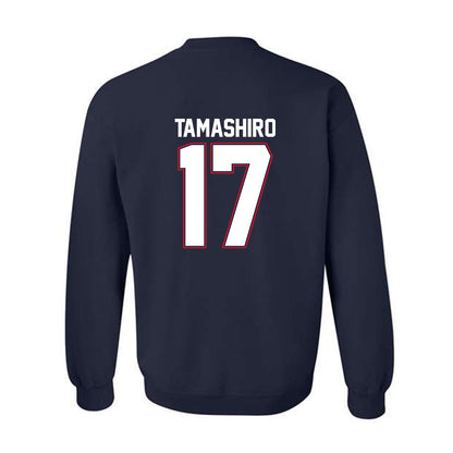 Liberty - NCAA Men's Soccer : Kai Tamashiro - Classic Shersey Crewneck Sweatshirt-1